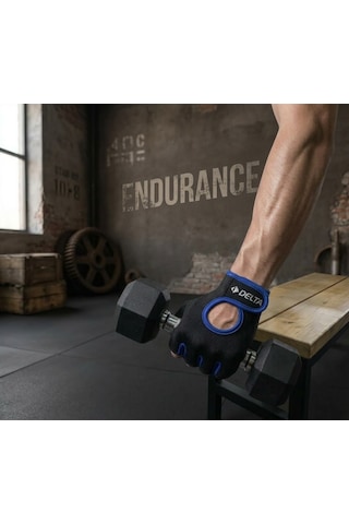 Premium El Koruyuculu Fitness Eldiveni-nasır Önleyici-ayarlanabilir Bileklikli - S/m/l/xl-siyah/kırmızı/mavi-fitness Eldiveni-ağırlık Eldiveni-spor Eldiveni-antreman Eldiveni-gym Eldiveni Mavi