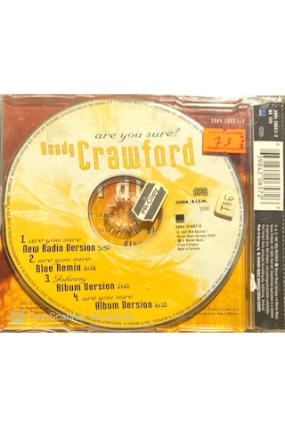 Randy Crawford Are You Sure Maxi Single Cd