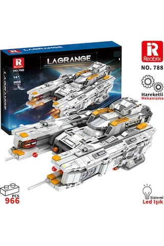 Reobrix 788 Sonsuz Evren Lagrange Cv-11003 Infinite Universe Lagrange Yaratıcı Yapı Blok Seti Building Blocks - 966 Parça
