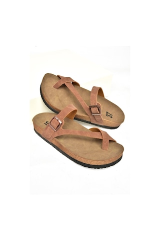 Fox Shoes Taba Kadın Terlik B777753002 Taba