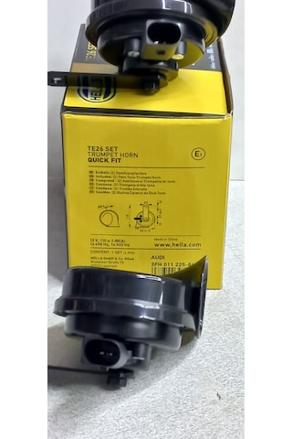 Hella Audi A4 2016-2020 Korna Takımı 8w0951221 8w0951223