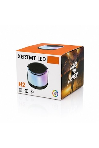 Bt - Sd - Usb Şarjlı Rgb Işıklı Bluetooth Wireless Speaker Hoparlör 3w Pl-4675 5250