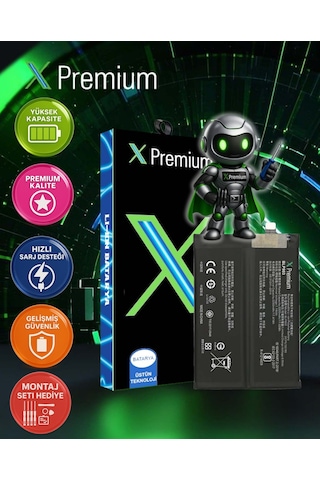 Xpremium Omix X600 Batarya 5000 Mah Süper Yüksek Kapasiteli Güçlendirilmiş Pil
