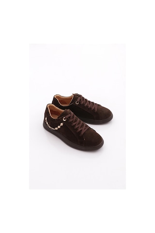 Dgn 26027 Kadin Comfort Ayakkabi Kahve Süet