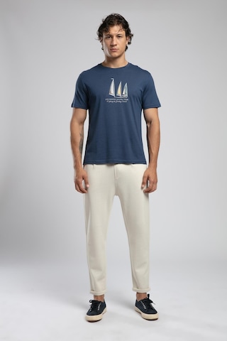 Lee Cooper Nelli Erkek O Yaka T-shirt-19936 Lacivert