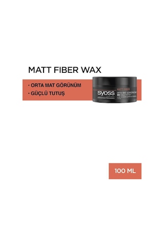 Syoss Wax Matt Fiber 100 ML