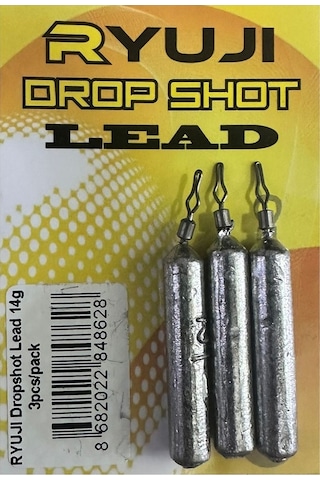 Ryuji Drop Shot Kurşunu 14gr 3 Lü Paket