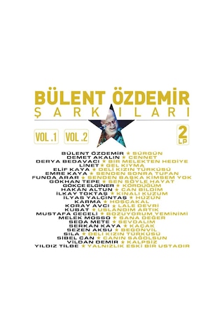 Bülent Özdemir, Çeşitli Sanatçılar - Bülent Özdemir Şarkıları Vol. 1 - 2 - Plak
