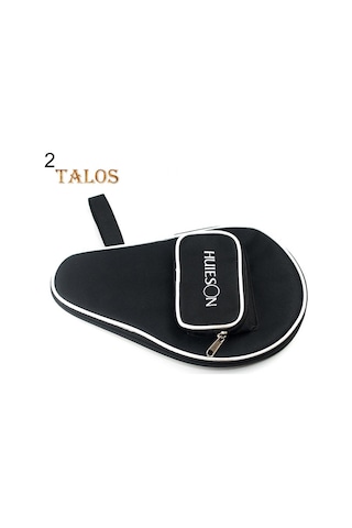 Siyah Profesyonel Masa Tenisi Raket Kılıfı 1 Ping Pong Raket Yarasa 3 Top Spor Ürünleri Siyah