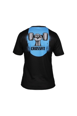 Dosmai Crossfit Dijital Baskılı T-shirt Lacivert Crt027
