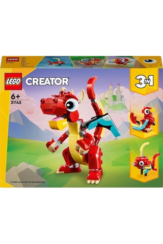 LEGO® Creator 31145 Kırmızı Ejderha 149 Parça