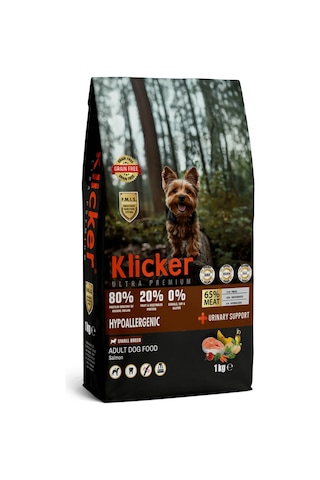 Klicker Somonlu Mini Irk Yetişkin Köpek Maması 12 KG