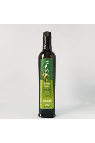 Han Safi Mudanya Trilye Zeytini Natürel Sızma Zeytinyağı Yoğun 500 Ml
