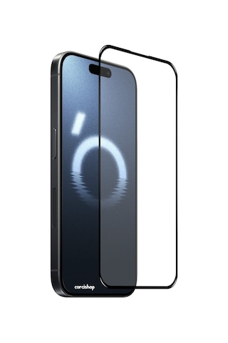 İphone 16 Pro Max Uyumlu Ekran Koruyucu Hd Tam Kaplayan Full Koruma Antistatic Temperli Cam