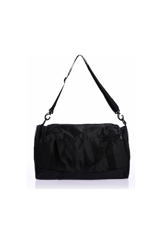 Strong Ayakkabı Bölmeli Spor Ve Antrenman Çantası , Fitness Çantası , Seyahat Çantası Yn01 Siyah Siyah