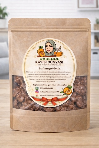 Sütlü Çikolatalı Kayısı Çekirdeği Krokan Cimix 500 Gr