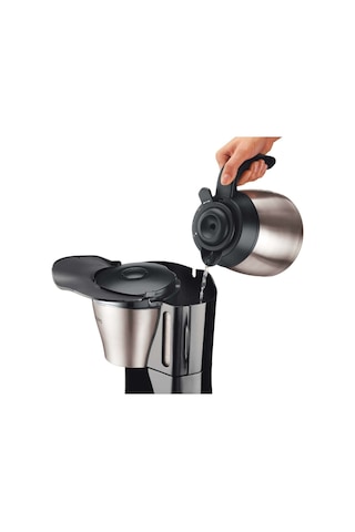 Philips HD7546/20 Cafe Gaia Filtre Kahve Makinesi Inox - Siyah Inox - Siyah