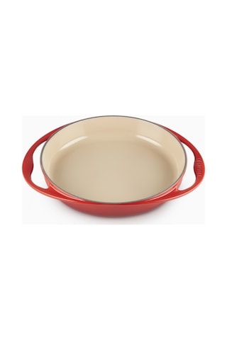 Le Creuset Döküm Tatin Fırın Kabı Profesyonel Pişirme Fırın Tepsisi Kırmızı 28 Cm