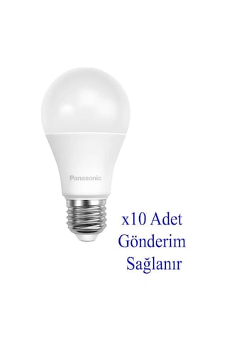 Panasonic 8,5w 60w Led Ampul 4000k - Gün Işığı 10 Adet Tasarruflu Lamba