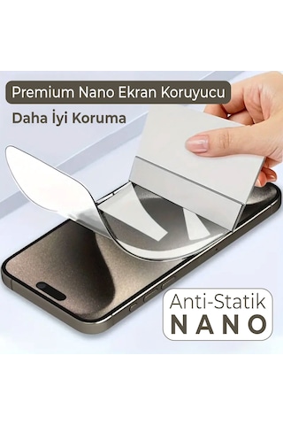 Xiaomi Mi Note3 Uyumlu Nano Ön - Arka 360 Full Kaplama Hd Ekran Koruyucu Darbe Emici - Maxxpro 19583087