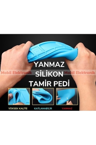Teknik Servis Isıya Dayanıklı Silikon Ped Tamir Pedi 35X25Cm (534165821)