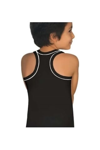 Tutku Erkek Çocuk Siyah Spor Atlet 6'lı Paket 0130 Siyah