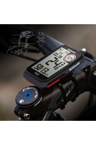 Kilometre Saati Rox 4.0 Gps Hr Set Sigma Siyah