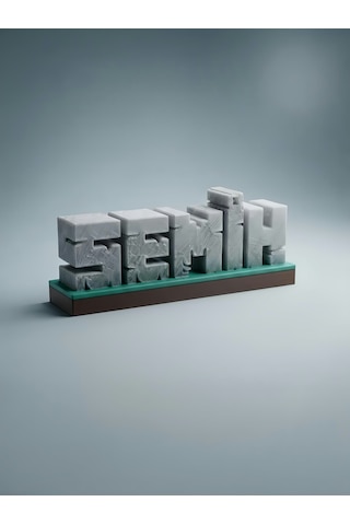 Kişiye Özel İsim Blok