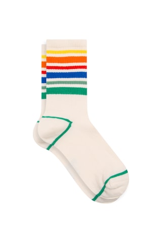 Mavi - Pembe Soket Çorap 1911290-34523 Pembe