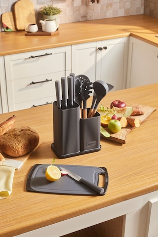 Karaca  Massimo 12 Parça Servis Setli Bıçak Seti Antrasit