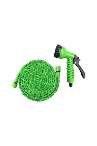 Pazly 50 Feet Genişleyen Bahçe Hortumu - Dış Mekan, Çim Sulama, Araç Yıkama, Bağlantı Parçalı