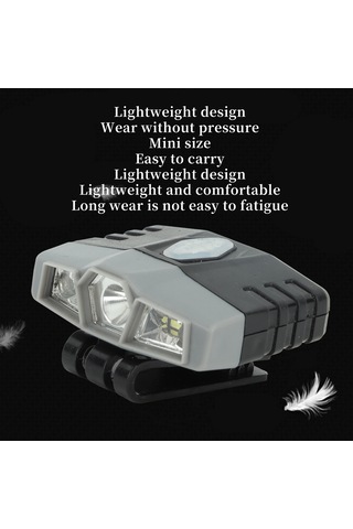 Gri Cob Kafa Lambası For Outdoor Huiliang Çok Renkli