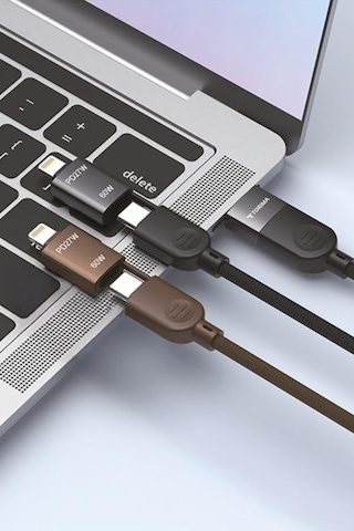Torima U17 4 İn-1 Type-C To Type-C And Ligthning USB 85 W 100 CM Hızlı Şarj Ve Data Kablosu