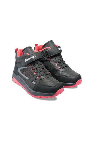 Slazenger KESHA Çocuk Cırt Cırtlı Siyah / Kırmızı Bot