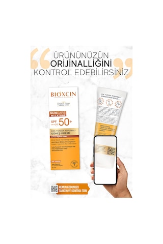 Bioxcin Sun Care Lekeye Eğilimli Ciltler Spf 50 Güneş Kremi 50 ml - Alfa Arbutin, Kolajen, Hyaluronik Asit