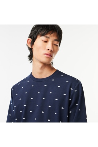 Lacoste Erkek Sweatshırt Sh2180-00-525 Lacivert