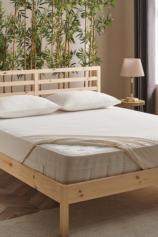 Puffy Bambu Dream Sıvı Geçirmez Alez 160 x 200 CM Beyaz