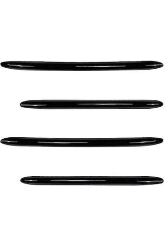 Besthome1 Mercedes-benz C200 W206 Ön Sis Farı Kapak Dekoratif Siyah Abs Kaplama