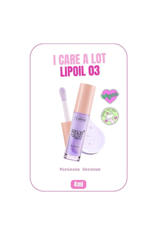 Callista I Care A Lot Lip Oil Nemlendirici Dudak Yağı - 03 Berry