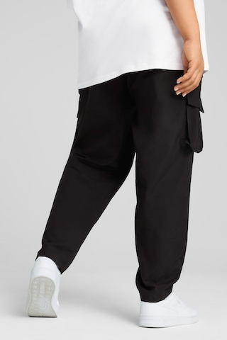 Puma Ess No. 1 Logo Woven Carg Siyah Kadın Eşofman Altı Siyah