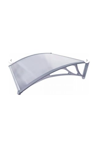 Kapı Üstü Pratik Sundurma 120 X 60 Cm Gri Gri