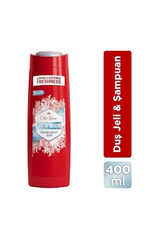 Old Spice Cold Spice 3 Ü 1 Arada Duş Jeli 400 Mililitre Acai Üzümü