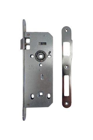 Oval 40mm Gömme İç Kapı Wc Kilidi Tuvalet Ve Banyo Kapısı Kilidi Wc 23mmx40mm