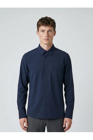 Isaora Ultra Lıght Sentıent Shırt Ls Erkek Dark Navy Gömlek Isr4126-ss26-dark Navy Lacivert