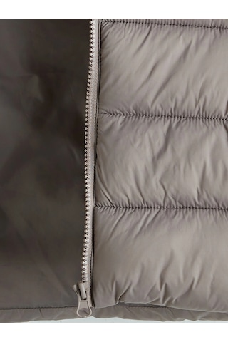 LC Waikiki Lcw Kids Kahverengi Kapüşonlu Kız Çocuk Şişme Yelek Lıght Brown