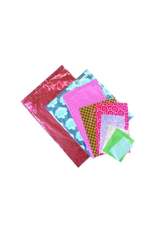 Kent Metalize Hediye Paketi Bantlı 12 x 17 cm 100 Adet