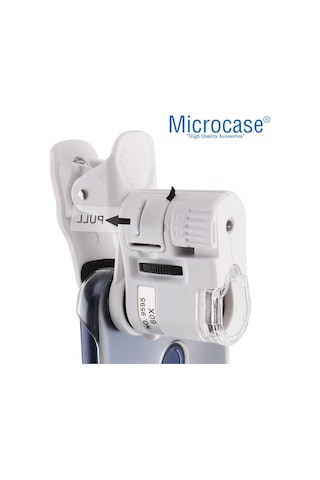 60x Mini Cep Telefonu İçin Mandallı Uv Ledli Mikroskop - Al2431