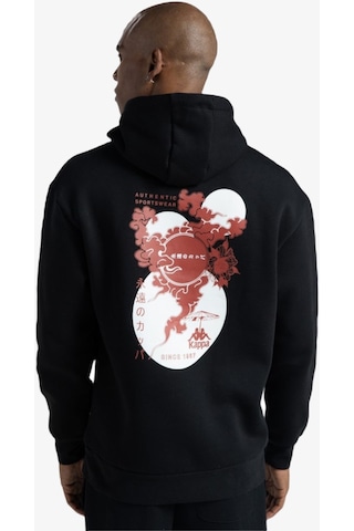 Kappa Authentic Fuji Erkek Siyah Sweatshirt 321t1gw-005 Siyah