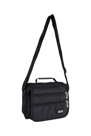 Seventeen Su Geçirmez Kumaş Erkek Postacı Çanta 2247 Siyah