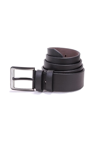 Dagoster DMK26-456 Siyah 4.5 CM Suni Deri Erkek Kemer Siyah